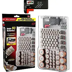 Органайзер для батарейок AND584 з кришкою