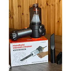 Автомобільний портативний бездротовий пилосос 4 в 1 чорний ly-597 потужність 120Вт час роботи 30хв