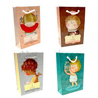 Пакет паперовий Гапчинська 8*12*3.5см (мікс видів) [tsi277769-TSI], фото 3