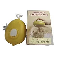 Щітка масажна для тварин Pet comb AND924 для довгої шерсті та антиковзка ручка