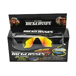 Антивідблиски окуляри для нічного водіння TacGlasses поляризація захист від відблисків
