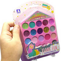 Набір косметики (17 кольорів, аплікатор, тіні, блискітки) [tsi278120-TSI], фото 2