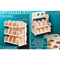 Контейнер для зберігання яєць Egg holder AND 1225 на 12 яєць з кришкою