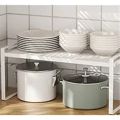 Полиця для кухні мікрохвильовки RACK 474-3 3 полиці колір білий