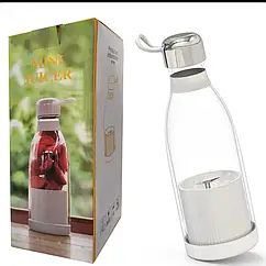 Портативний блендер у пляшці MINI JUICER 300 мл 4 леза