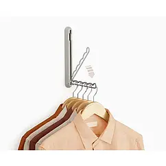 Вешалка для зберігання Stacking clothes rack AND1296 хромована легка