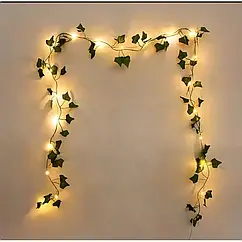 Гирлянда ЗЕЛЕНИЙ ПЛЮЩ 2,40*50 теплий AND SF-54