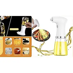 Розпилювач олії для приготування їжі USB 100 мл прозорий контейнер