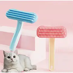 Розчіска для домашніх тварин силіконова для котів і собак LY-871 антиковзаюча м'яка