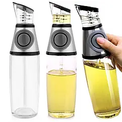 Диспенсер натискний масляний Press Measure з дозатором і кришкою