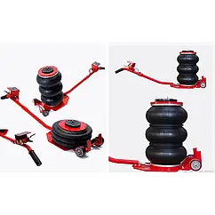 Автомобільний домкрат пневматичний 14.5-400мм 5Т