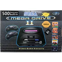 Ігрова приставка Sega Mega Drive 2 368 вбудованих ігор підтримка картриджів