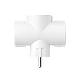 Мережевий адаптер 2E 3xТип F, 16A, білий (2E-AD0103WH), фото 3