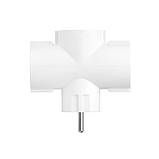 Мережевий адаптер 2E 3xТип F, 16A, білий (2E-AD0103WH), фото 8