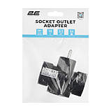 Мережевий адаптер 2E 3xТип F, 16 A, чорний (2E-AD0103BK), фото 7