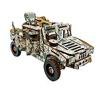 Дерев'яний 3D конструктор Хамер 65-00743, 65 деталей