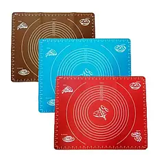 Килимок силіконовий Камілле 43*30 см для розкатки тіста та випічки