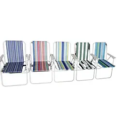 Складний туристичний стілець кольоровий до 100 кг артикул 1215