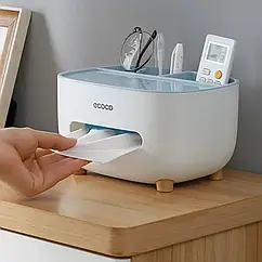 Контейнер для серветок Tissue box AND-117 прихований тримач для телефону
