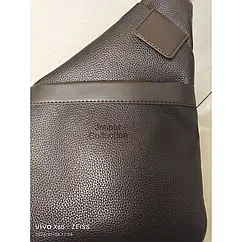 Сумка шкіряна Backpack AND JASPER 2010 коричнева замша 2 відділення