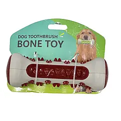 Кісточка для собак гумова TOOTH BRUSH собача іграшка 15 см