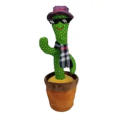 Танцюючий кактус Dancing Cactus Мамин Хуліган 1518-4 світлові ефекти звук