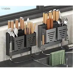 Кухонний стелаж сушарка для кухонних приладь Chopsticks rack LY-952 для посуду та столових приборів