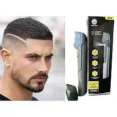 Триммер для волосся S-035 акумуляторний з насадками для стрижки