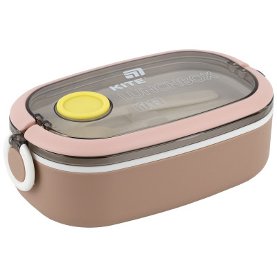 Ланч-бокс Kite 900 мл, бежевий (K25-1180-1), фото 1