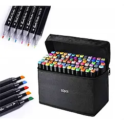 Маркер для скетчінгу 80 кольорів