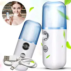 Зволожувач для шкіри обличчя Nano Mist нано-розпилювач 30 мл зволоження шкіри