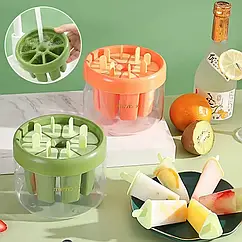 Форма для морозива «зроби сам» ICE CREAM MOLD силіконова 6 осередків