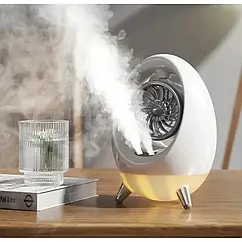 Міні-вентилятор портативний кондиціонер 441-2 для дому та вулиці 2 швидкості 3 режими роботи