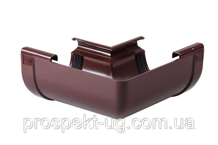 Кут ринви внутрішній 90° Profil 130 коричневий, фото 1