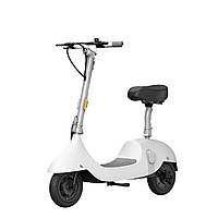 Електросамокат з сидінням OKAI Ceetle PRO EA10C White 10', 350(900)W, 25Km/h, 10.4Ah, 55Km, 20%, NFC, App.29kg Love&Life