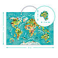 Навчальний набір DoDo Магнітна мапа світу тварини (200267), фото 6