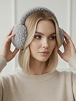 Хутряні навушники Lama Premium сірі