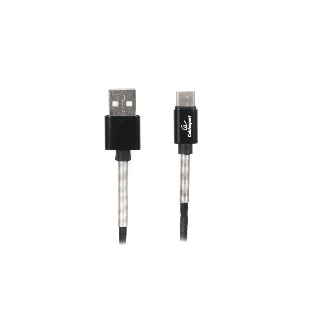 Дата кабель USB 2.0 AM to USB-C 1.0m Cablexpert (CCPB-C-USB-06BK) x, фото 1