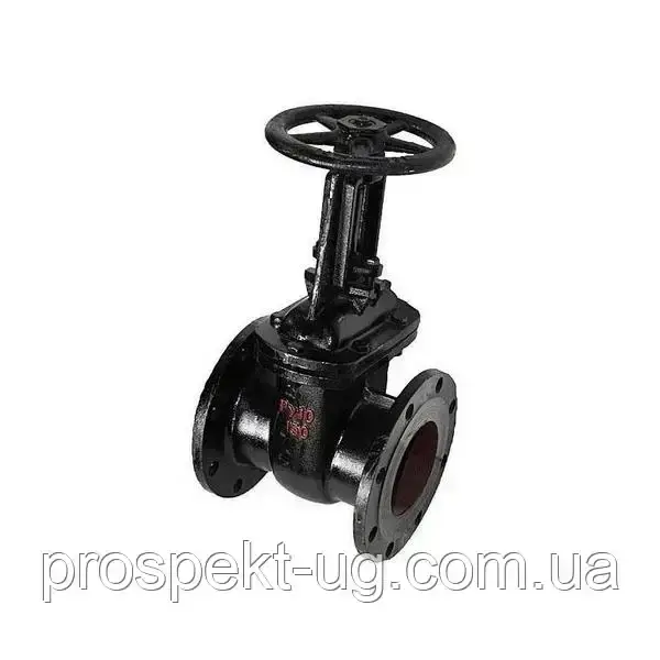 Засувка 30ч6бр Ду80 Ру10 чавунна фланцева, фото 1