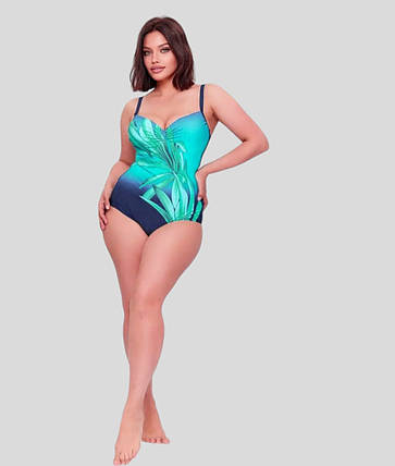 Купальник слитный    Samegame 407 Анна мята(В НАЛИЧИИ ТОЛЬКО 52 54 56 58 60 УКР р-ры), фото 1