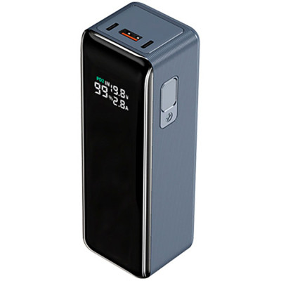 Батарея универсальная Atria 30000mAh PD/3.1/160W(Max)80W+80W, QC/3.0/22.5W, Blue (WPD-160SB), фото 1