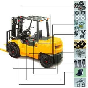 Запасные части (Запчасти) к японским вилочным погрузчикам Toyota, Nissan, Caterpillar, Mitsubishi и др. - фото 1 - id-p32459490