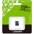 Карта пам'яті Kingston 256GB microSDXC class 10 UHS-I U3 V30 A1 Canvas Select Plus (SDCS3/256GBSP), фото 3