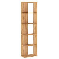 Стелаж Компанит П 37 50х25,6х185,6 см Дуб крафт золотий, 8777364