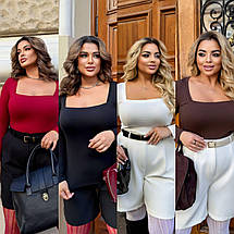 Жіночий лонгслів великого розміру Розміри: 48-50, 52-54, 56-58, фото 2