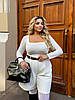 Жіночий лонгслів великого розміру Розміри: 48-50, 52-54, 56-58, фото 10