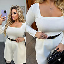 Жіночий лонгслів великого розміру Розміри: 48-50, 52-54, 56-58, фото 4