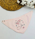 Непромокальний двосторонній слинявчик-нагрудники на кнопках, фото 6