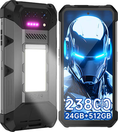 Смартфон Unihertz Hike 12/512GB Black, фото 1