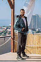 Чоловіча вітрівка з капюшоном